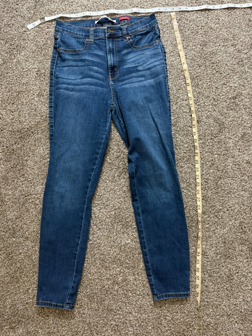 Celebrity Pink Womens Skinny Jeans Size 11/30 Medium Wash Stretch